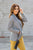 Heathered Striped Blazer - Betsey's Boutique Shop -