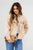 Faded Ruffle Accented Jacket