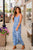 Wavy Thin Strapped Maxi Dress - Betsey's Boutique Shop -