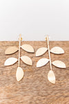 Leaf Drop Earrings