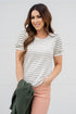 Dashed Stripes Tee