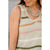 V-Neck Striped Sweater Tank - Betsey's Boutique Shop - Shirts & Tops