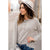 Button Down Long Sleeve Tee - Betsey's Boutique Shop - Shirts & Tops