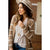 Striped Fuzzy Cardigan - Betsey's Boutique Shop - Coats & Jackets