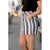 Heathered Striped Skirt - Betsey's Boutique Shop - Skirts