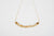 Bel Koz Single Strand Flat Bead Necklace - Betsey's Boutique Shop -