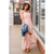Stripe Fringe Bottom Maxi Dress - Betsey's Boutique Shop - Dresses