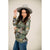 Floral Thermal Hoodie - Betsey's Boutique Shop - Shirts & Tops