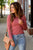 Lightly Ribbed Long Sleeve Tee - Betsey's Boutique Shop -