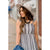 Stripe Fringe Bottom Maxi Dress - Betsey's Boutique Shop - Dresses