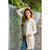Thin Striped Cardigan-Cream - Betsey's Boutique Shop - Coats & Jackets