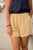 Simple Scalloped Bottom Shorts - Betsey's Boutique Shop -
