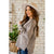 Heathered Side Slit Sweater - Betsey's Boutique Shop - Outerwear