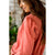 Classy Ruche Shoulder Button Sleeve Blouse - Betsey's Boutique Shop - Shirts & Tops