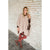 Knit V-Neck Pull Over Poncho - Betsey's Boutique Shop - Coats & Jackets