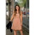 Speckled V-Neck Dress - Betsey's Boutique Shop - Dresses