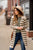 Every Day Loose Knit Striped Cardigan - Betsey's Boutique Shop - Coats & Jackets