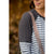 Thermal & Striped Long Sleeve Tee - Betsey's Boutique Shop - Shirts & Tops
