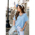 Relaxed V-Neck Blouse - Betsey's Boutique Shop - Shirts & Tops