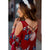 Cold Shoulder Floral Tunic Dress - Betsey's Boutique Shop - Dresses