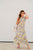 Watercolors Tiered Tie Back Maxi Dress - Betsey's Boutique Shop -