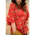 Floral Layered Sleeve Blouse - Betsey's Boutique Shop - Shirts & Tops