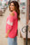 Lace Accented Cold Shoulder Tee - Betsey's Boutique Shop -