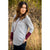Solid Accent Long Sleeve Tee - Betsey's Boutique Shop - Shirts & Tops