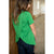 Scalloped Back Short Sleeve Shirt - Betsey's Boutique Shop - Shirts & Tops