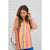 Multi Colored Vertical Striped Tank Top - Betsey's Boutique Shop - Shirts & Tops
