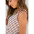 Striped Basic Tank - Betsey's Boutique Shop - Shirts & Tops