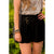 Double Belted Cinched Shorts - Betsey's Boutique Shop - Shorts