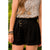 Double Belted Cinched Shorts - Betsey's Boutique Shop - Shorts