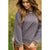 Ombre Dipped Crewneck - Betsey's Boutique Shop - Shirts & Tops