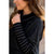 Double Lined Faux Poncho Style Sweater - Betsey's Boutique Shop
