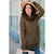 Cuffed Cowl Neck Tunic - Olive - Betsey's Boutique Shop