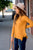 Ruffle Side Slit Sweatshirt - Betsey's Boutique Shop - Shirts & Tops