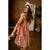Tiered Textured Dot Dress - Betsey's Boutique Shop - Dresses