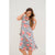 Muted Striped Floral Midi - Betsey's Boutique Shop - Dresses