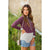 Bottom Cuff Striped Hoodie - Betsey's Boutique Shop - Shirts & Tops
