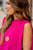 Pleated Cinched Neck Tank - Betsey's Boutique Shop -