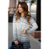 Striped Ombre Cardigan