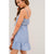 Four Button Spotted Thin Strapped Tie Waist Dress - Betsey's Boutique Shop - Dresses