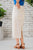 Lace Slit Back Midi Skirt - Betsey's Boutique Shop -