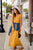 Side Slit Short Sleeve Maxi Dress - Betsey's Boutique Shop -