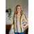 Colorful Slit Sleeve Blouse - Betsey's Boutique Shop - Shirts & Tops