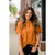 Betsey's Cinch Neck Blouse - Betsey's Boutique Shop - Shirts & Tops