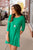 3/4 Sleeve Swing Tunic Dress - Betsey's Boutique Shop -