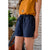 Relaxed Zipper Accent Shorts - Betsey's Boutique Shop - Shorts
