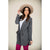 Hooded Tie Cardigan - Betsey's Boutique Shop - Coats & Jackets